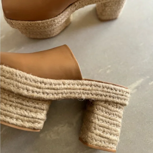Cult Gaia leather clogs